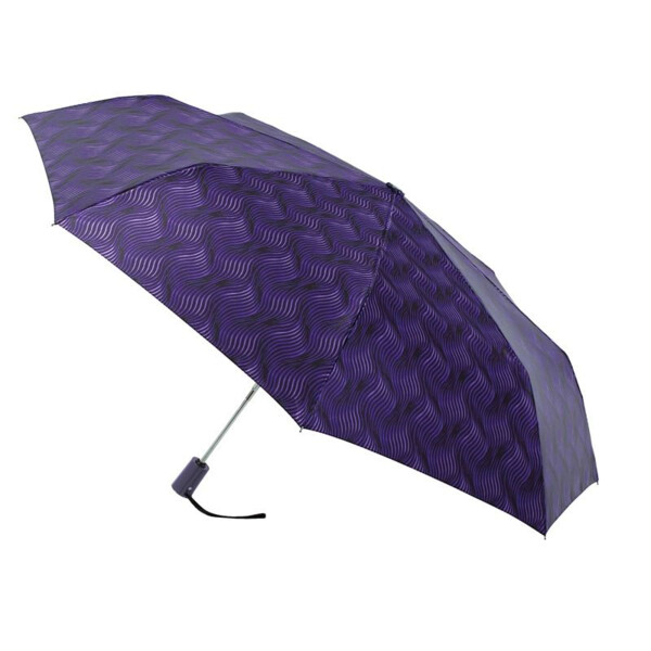Paraguas VOGUE alta calidad estampado Waves morado
