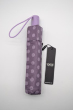Paraguas VOGUE automatico ligero Topos morado