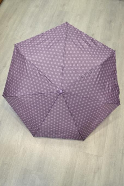 Paraguas VOGUE automatico ligero Topos morado (1)