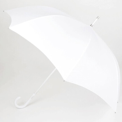 Paraguas VOGUE blanco automático para mujer, Paraguas para novia blanco
