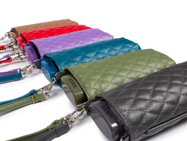Paraguas VOGUE mini con bolsa verde (4)