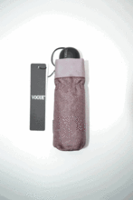 Paraguas VOGUE MINI super ligero estampado marron