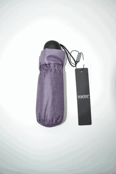 Paraguas VOGUE MINI super ligero estampado morado