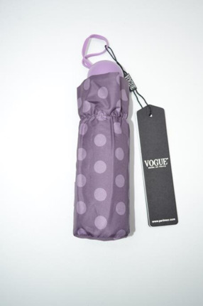 Paraguas VOGUE MINI super ligero topos morado