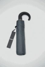 Paraguas VOGUE para hombre plegable liso automático de alta calidad verde oscuro