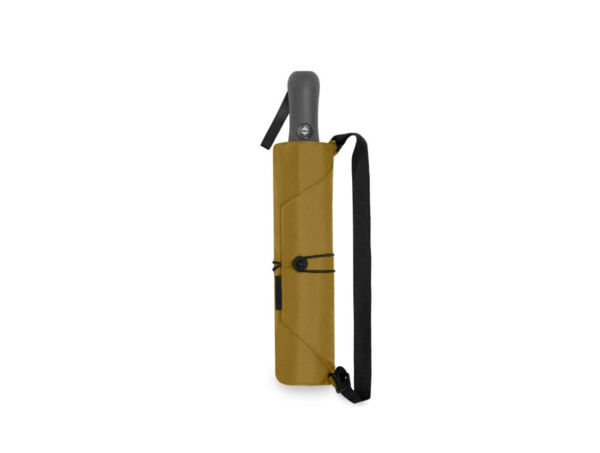 Paraguas VOGUE XXL plegable con bandolera musgo