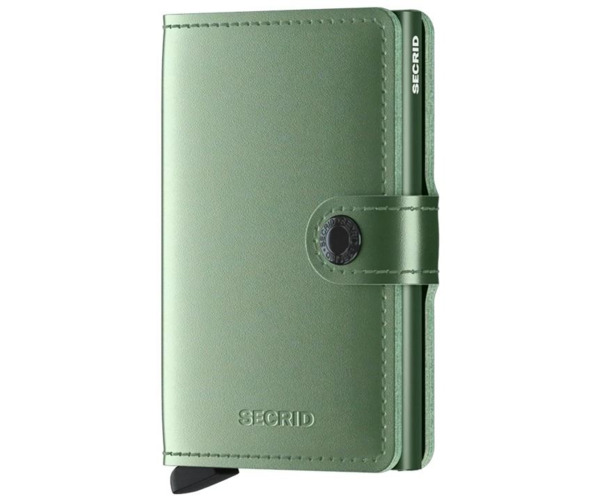 SECRID Miniwallet metallic green