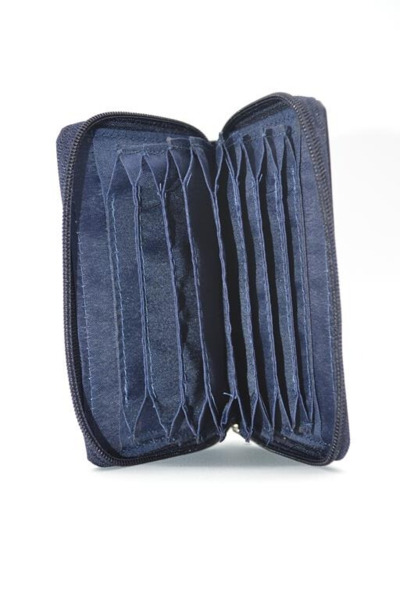 Tarjetero acordeon Devota&Lomba azul marino (2)