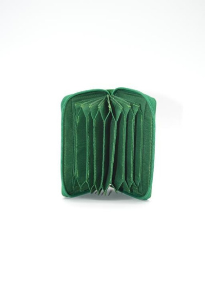 Tarjetero acordeon Devota&Lomba Verde (2)