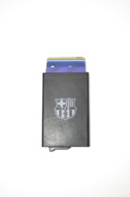 Tarjetero metalico BARCELONA negro