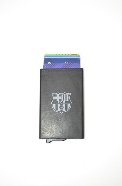Tarjetero metalico BARCELONA negro