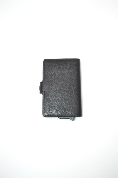 Tarjetero metalico con billetera PRIVATA Card negro (1)