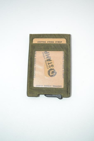 Tarjetero metalico STAMP Flash Kaki (1)